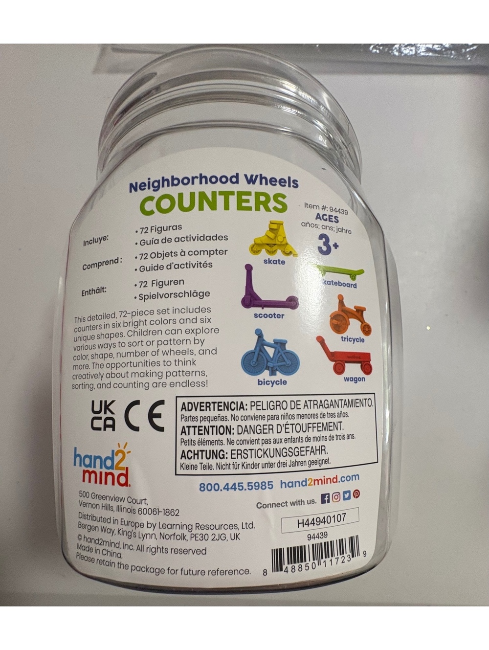 Hand2 mind neighborhood wheel counters